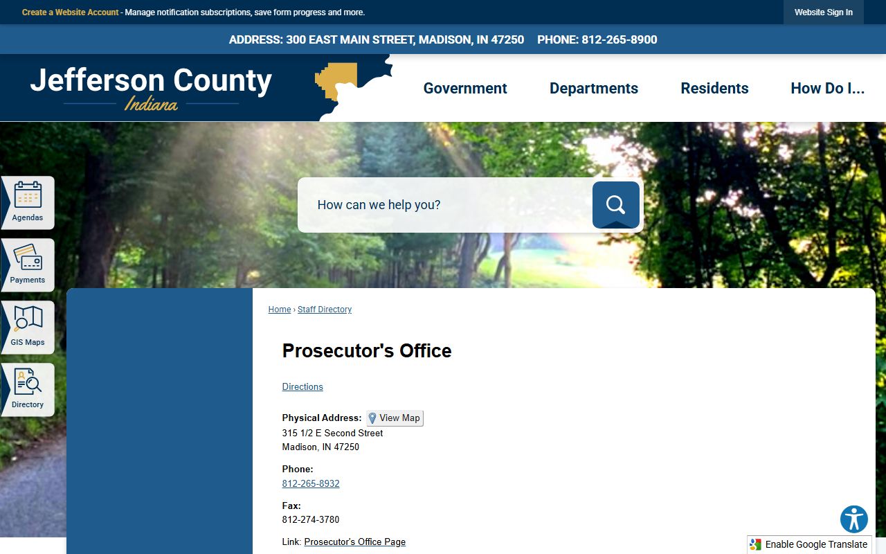 Jefferson County criminal court records Prosecutor staff directory